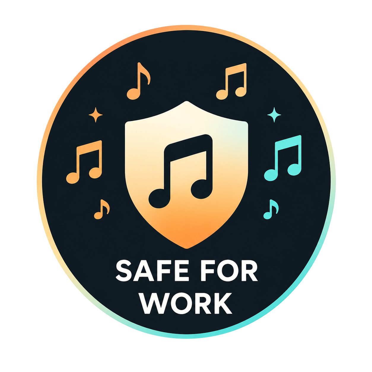 Safe for work badge